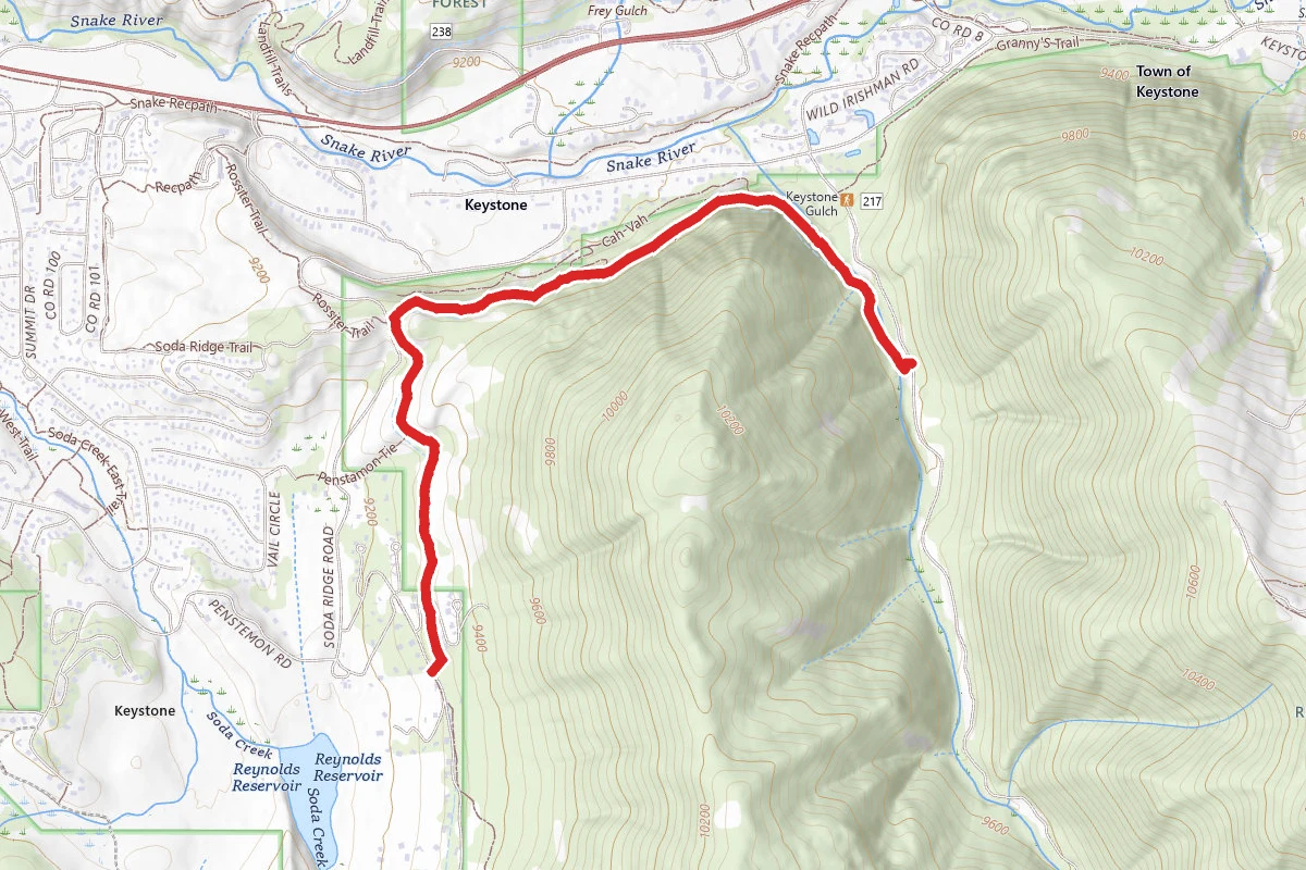 Keystone Aqueduct Trail
