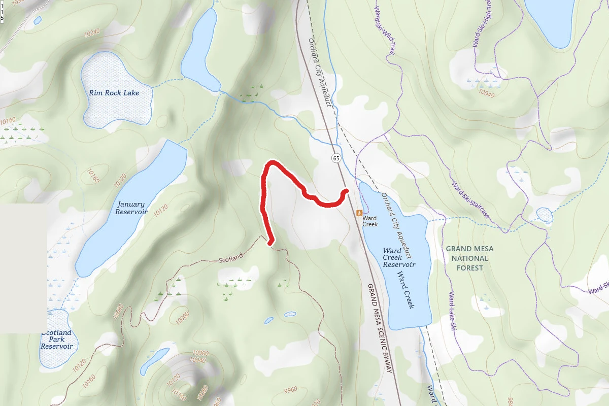 Scotland Cutoff Trail