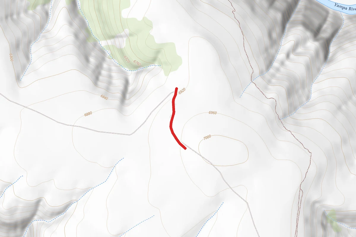 North Duffy Mountain Spur Road