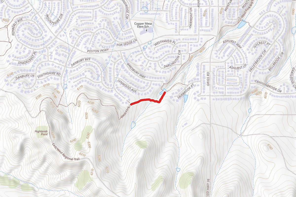 West Fork Big Dry Creek Trail