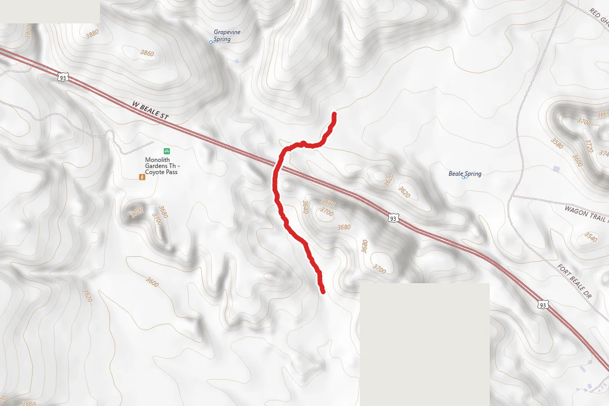 Camp Beale-Monolith Connector