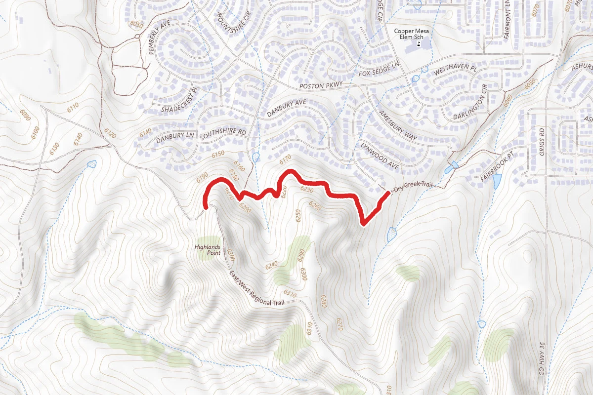 West Fork Big Dry Creek Trail