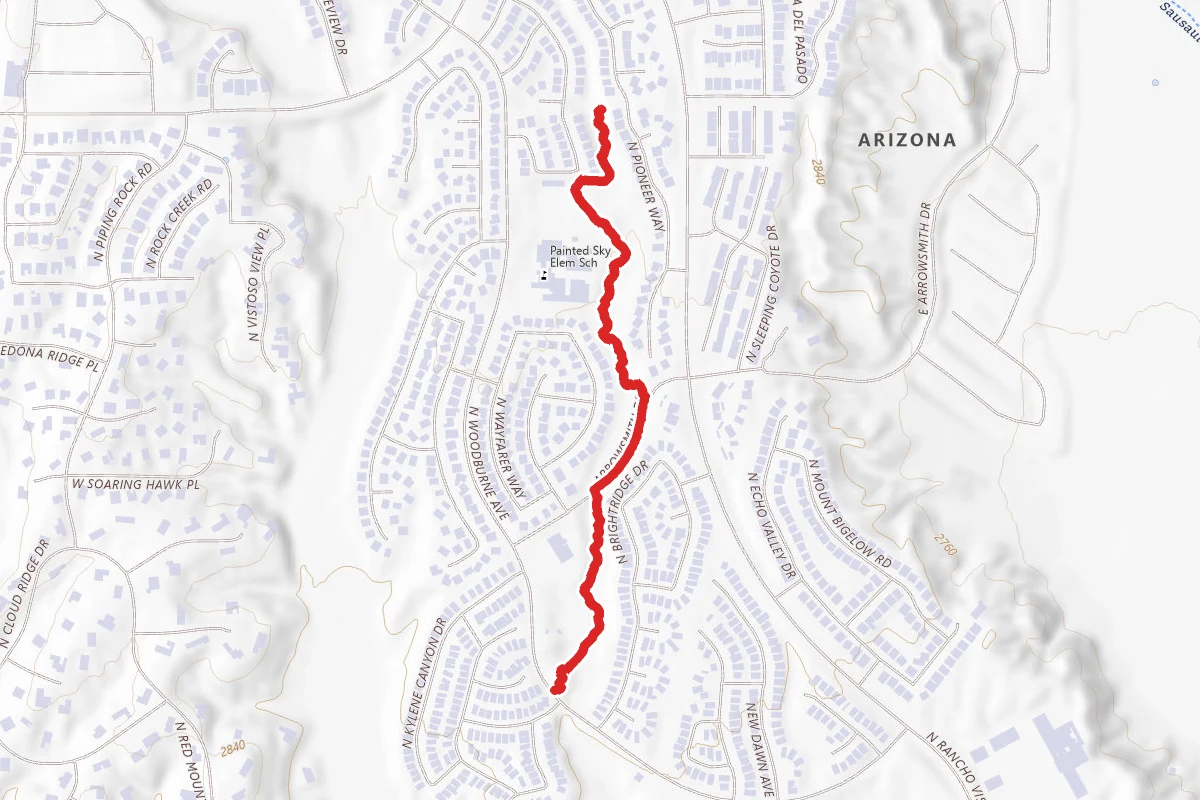 Naranja Drive Trail