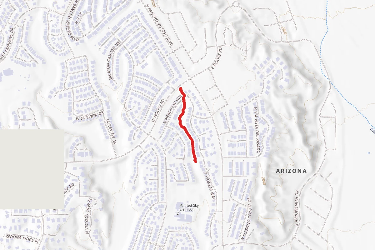 Naranja Drive Trail