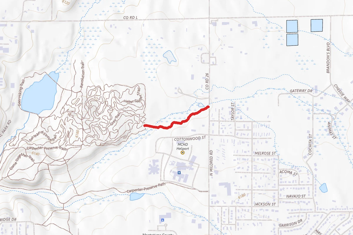 Geer to Mildred Connector Trail