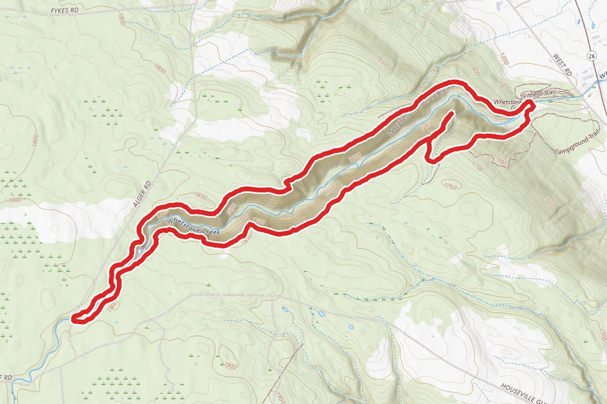 Whetstone Gulf Trail