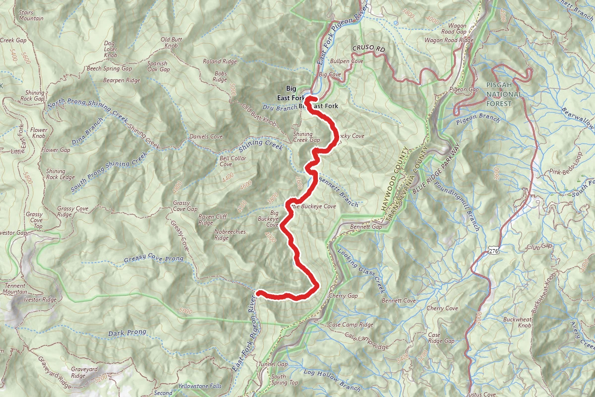 Big East Fork Trail