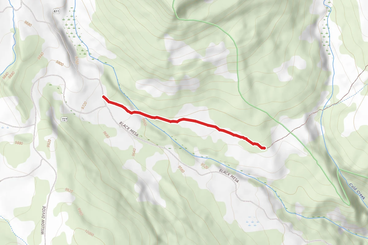 Groundhog Stock Drive Trail
