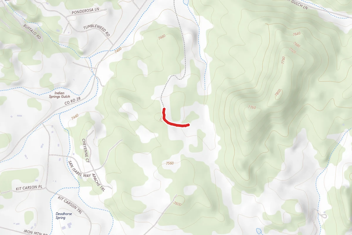 Iron Mountain Lane Road