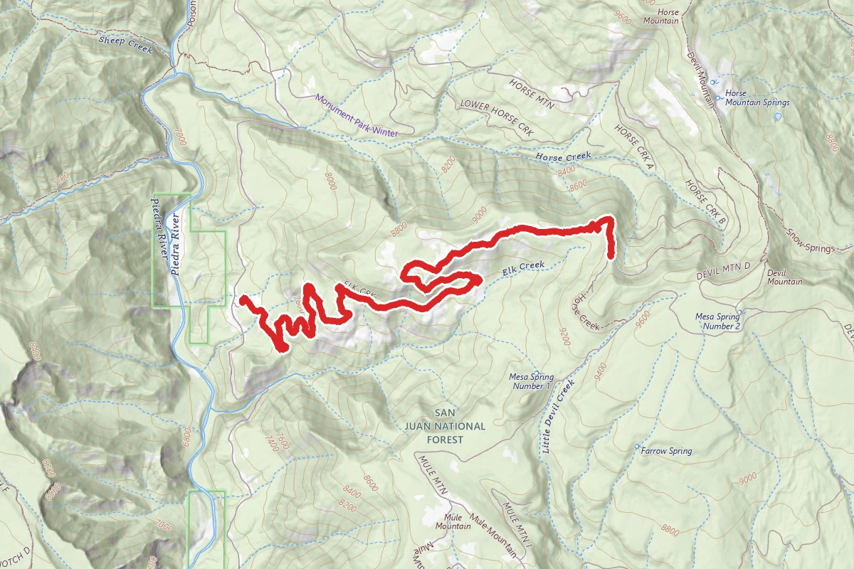 Elk Creek Trail