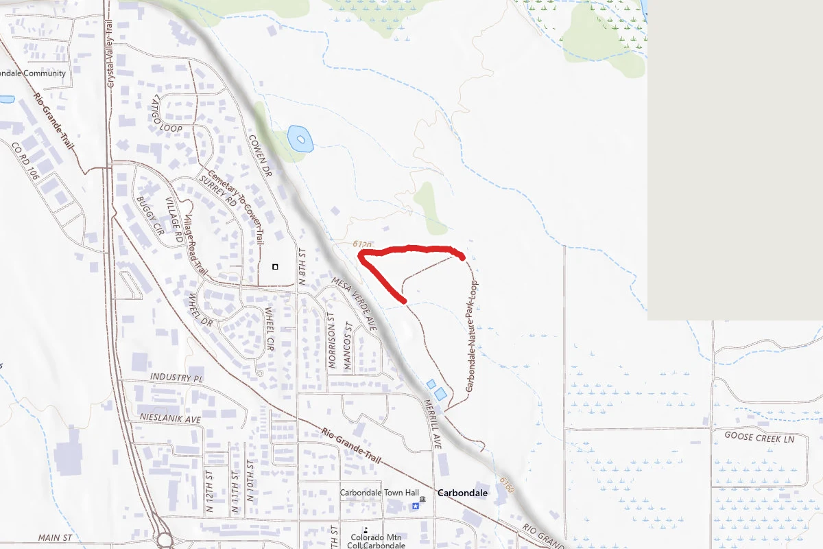 Carbondale Nature Park Outloop Trail
