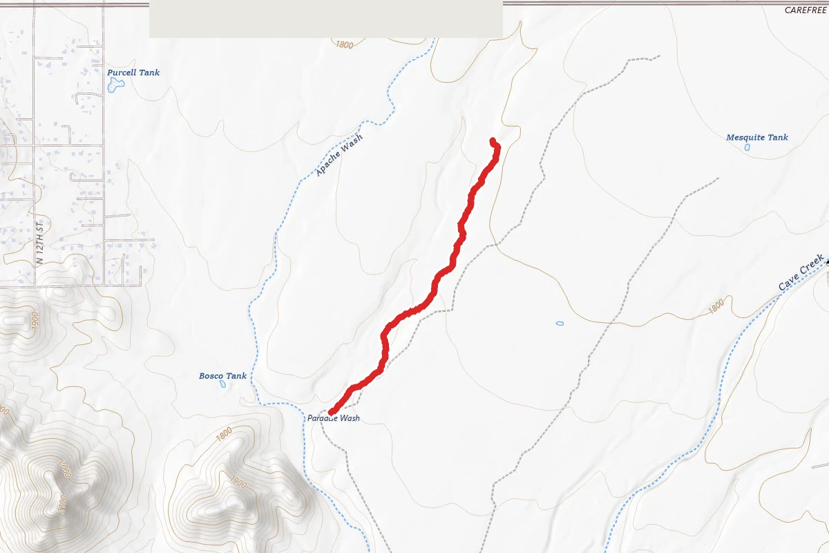 Apache Wash Loop Trail