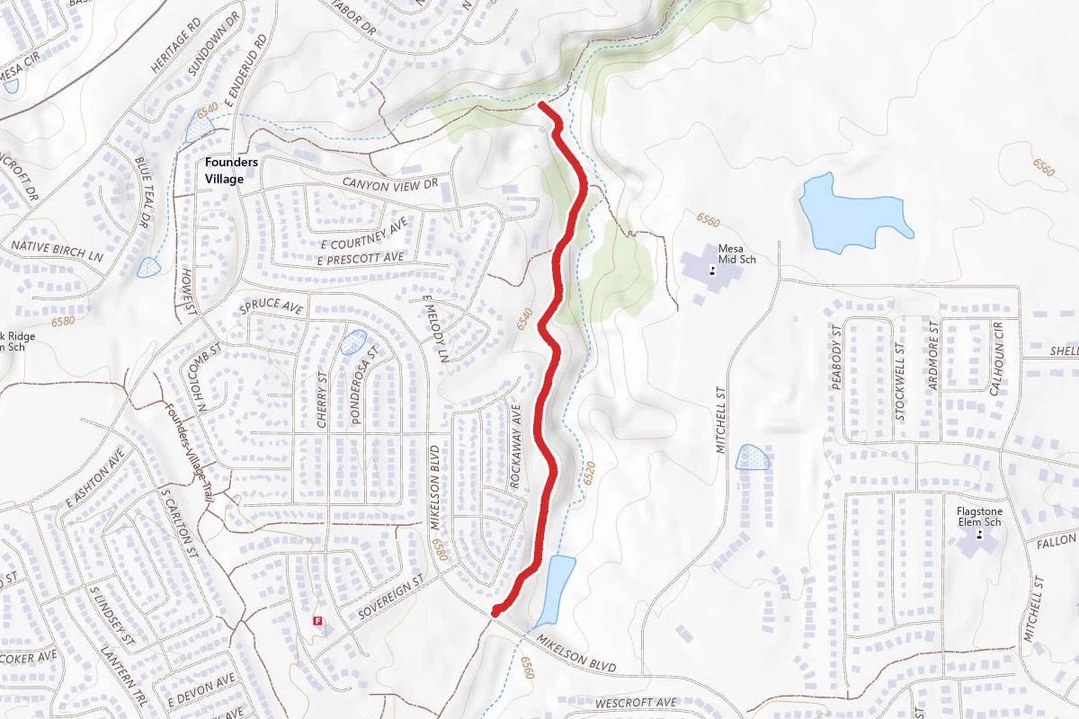 Mitchell Creek Trail