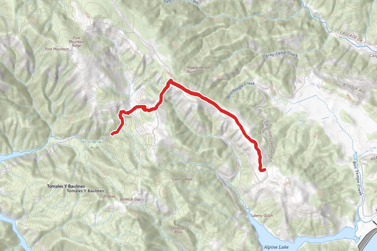 Carson Falls Trail