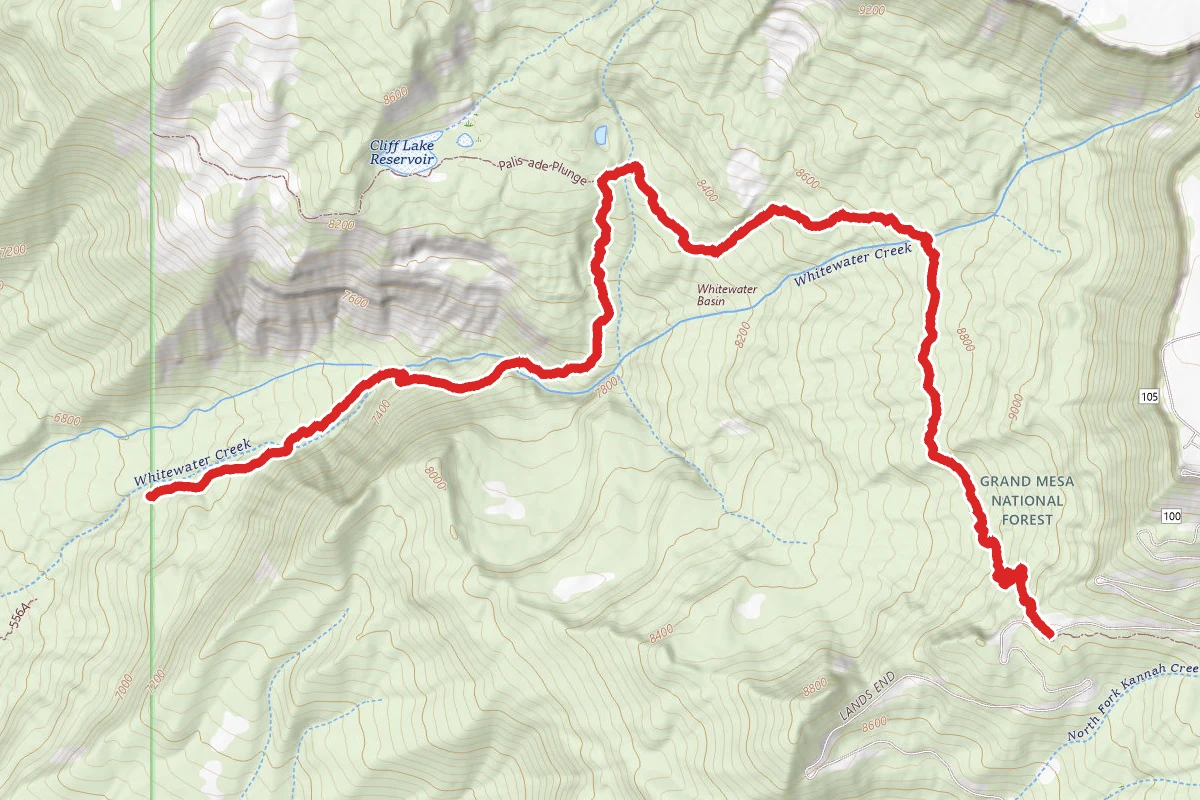 Whitewater Basin Trail