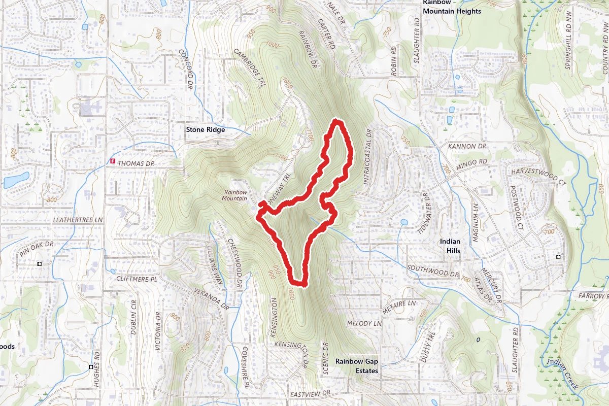 Rainbow Loop Trail and Ja-Moo-Ko Loop