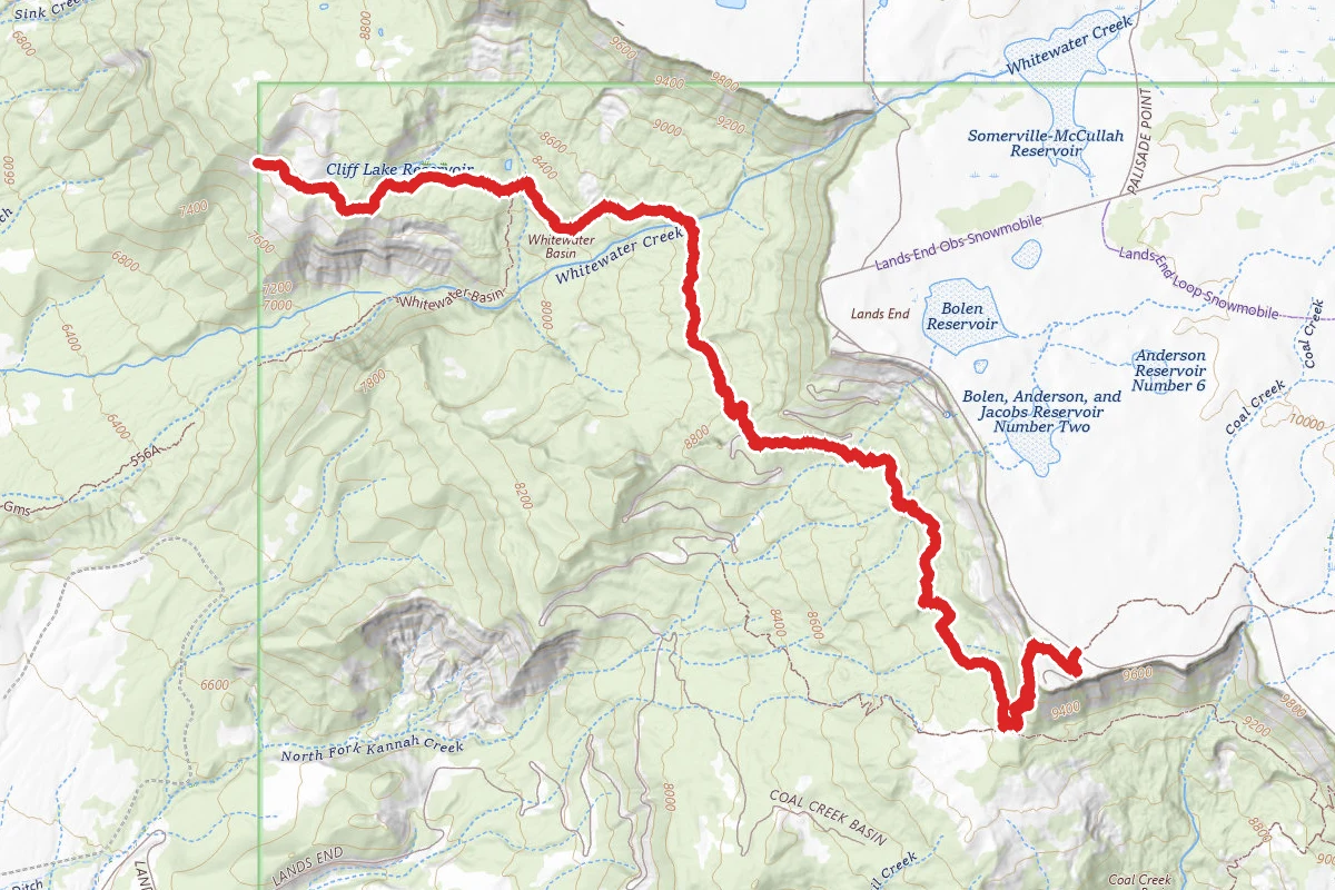 Palisade Plunge Trail