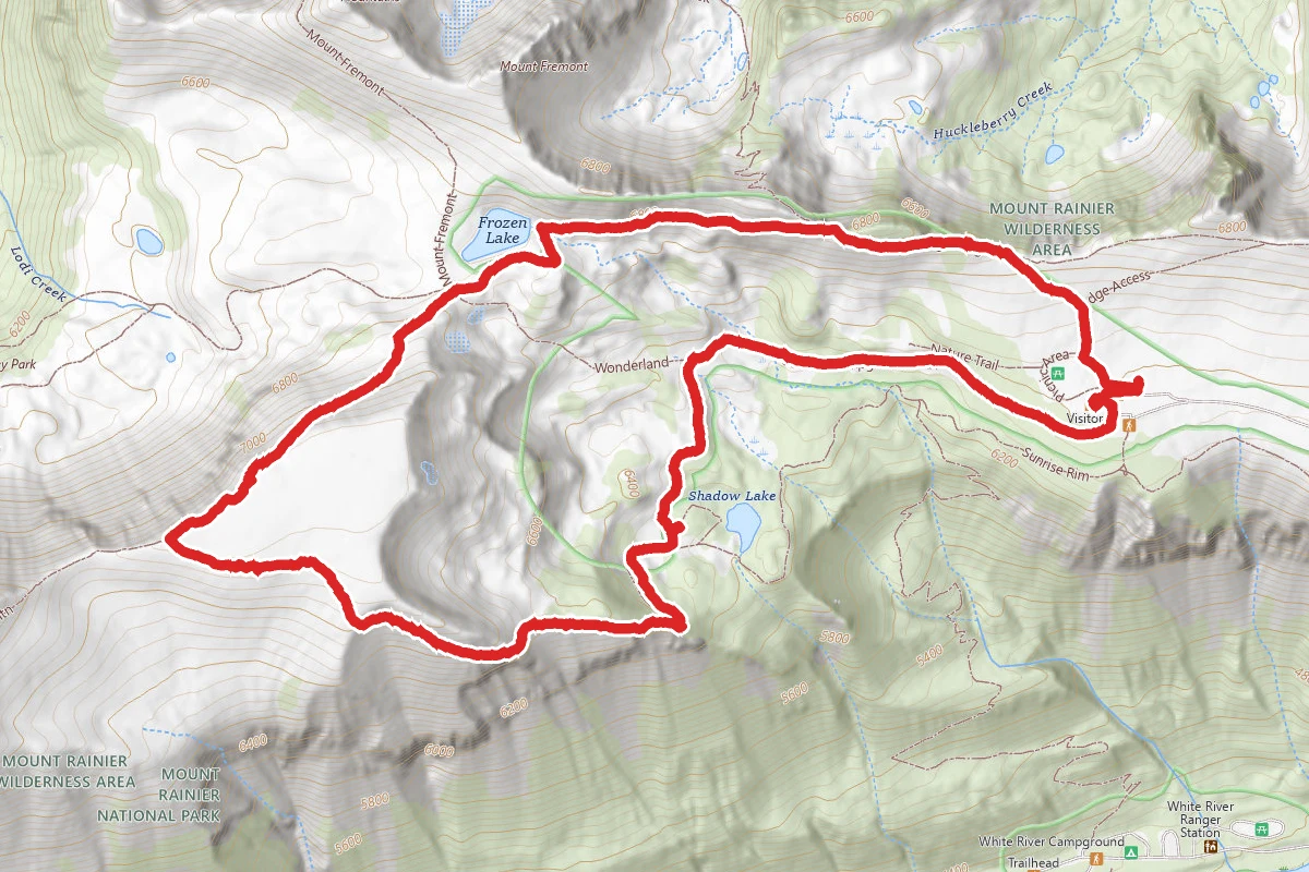 Sunrise Rim Trail