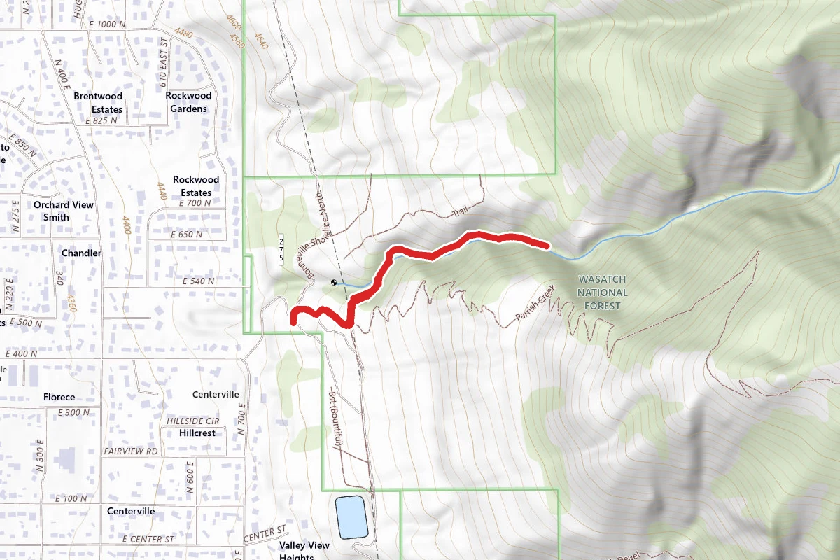 Parrish Creek Pictographs Trail
