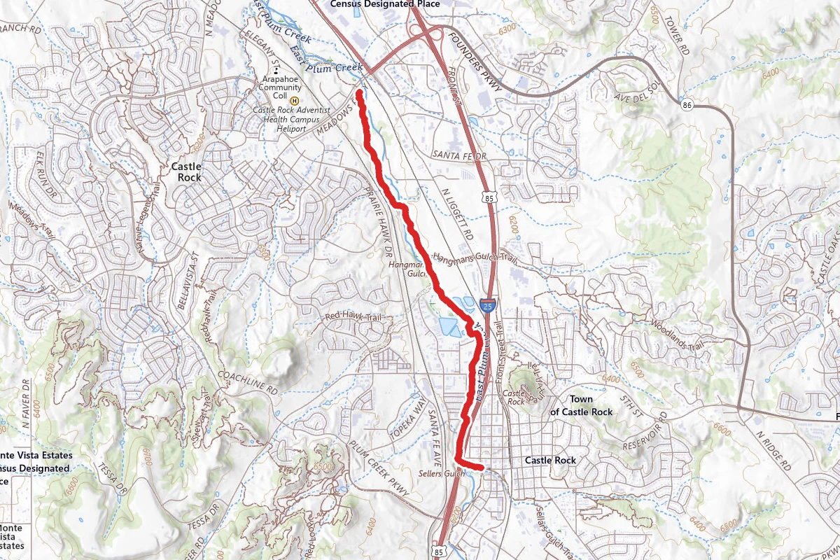 East Plum Creek Trail