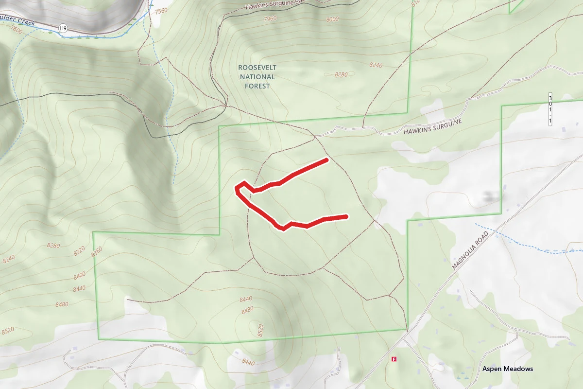 Hawkins Surguine Spur Trail