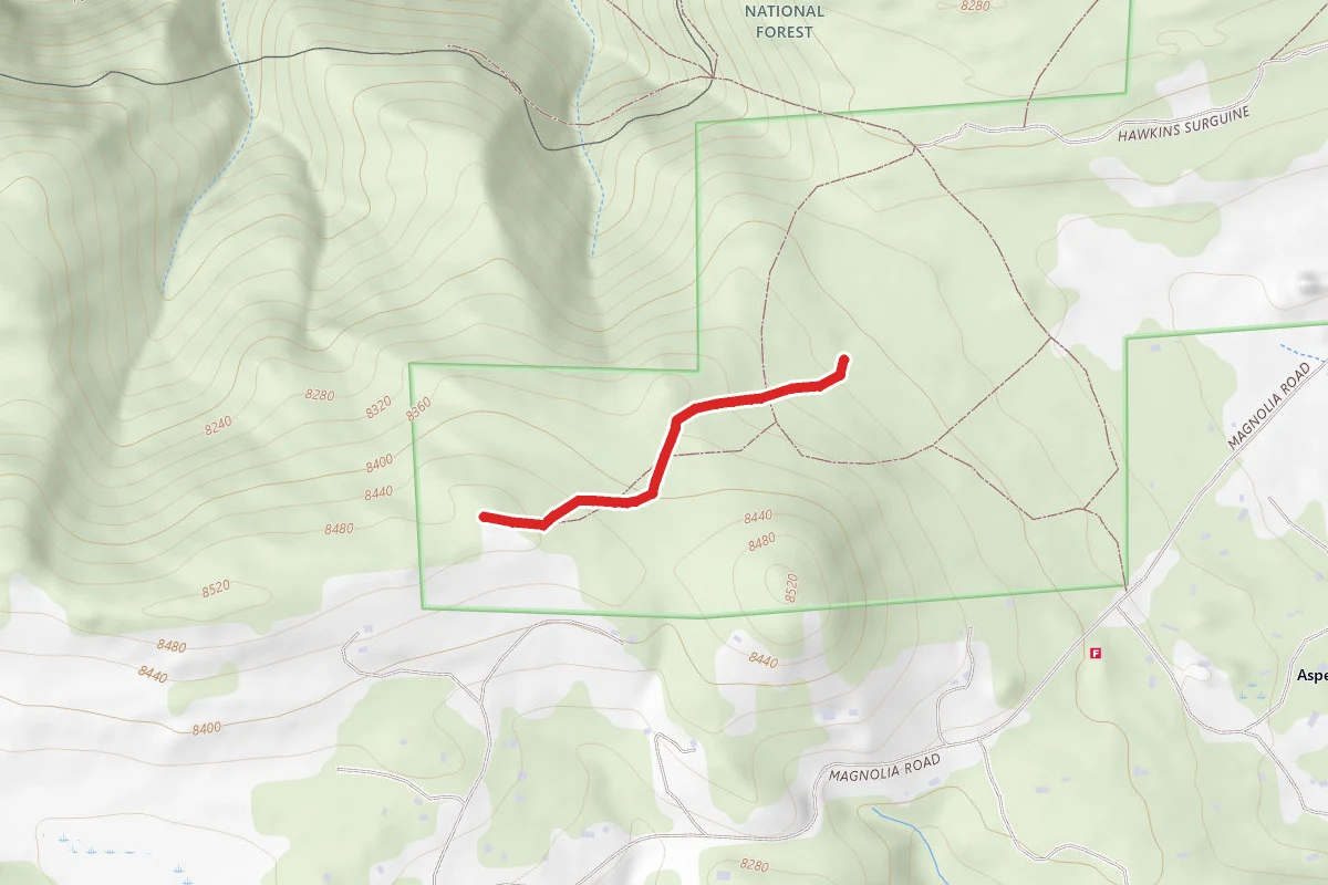 Hawkins Surguine Spur Trail