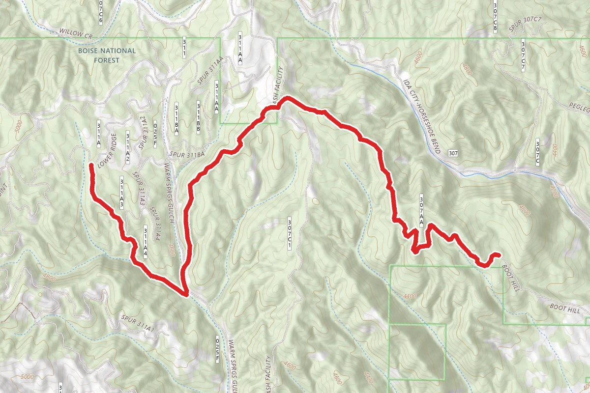 Warm Springs Gulch