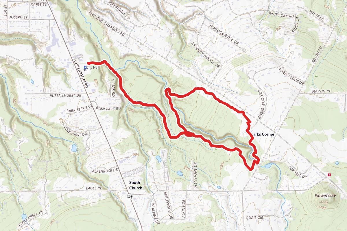 Penitentiary Glen Connector Trail