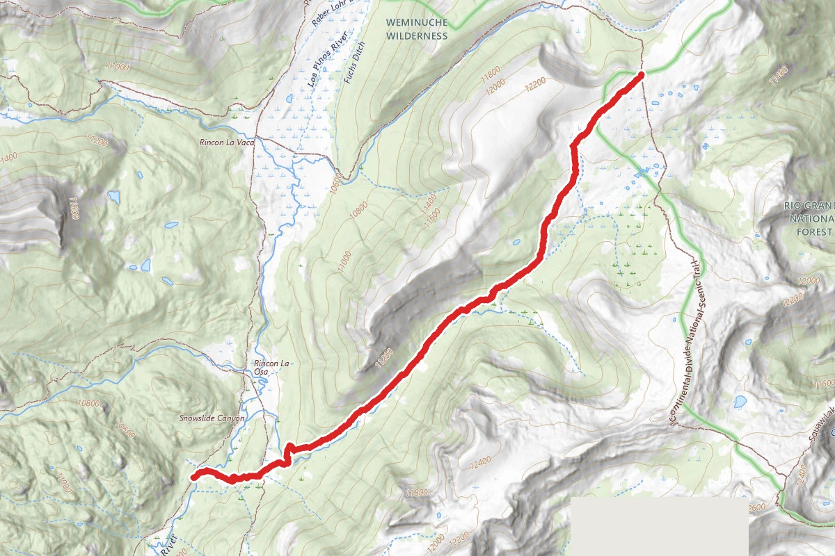 Snowslide Trail