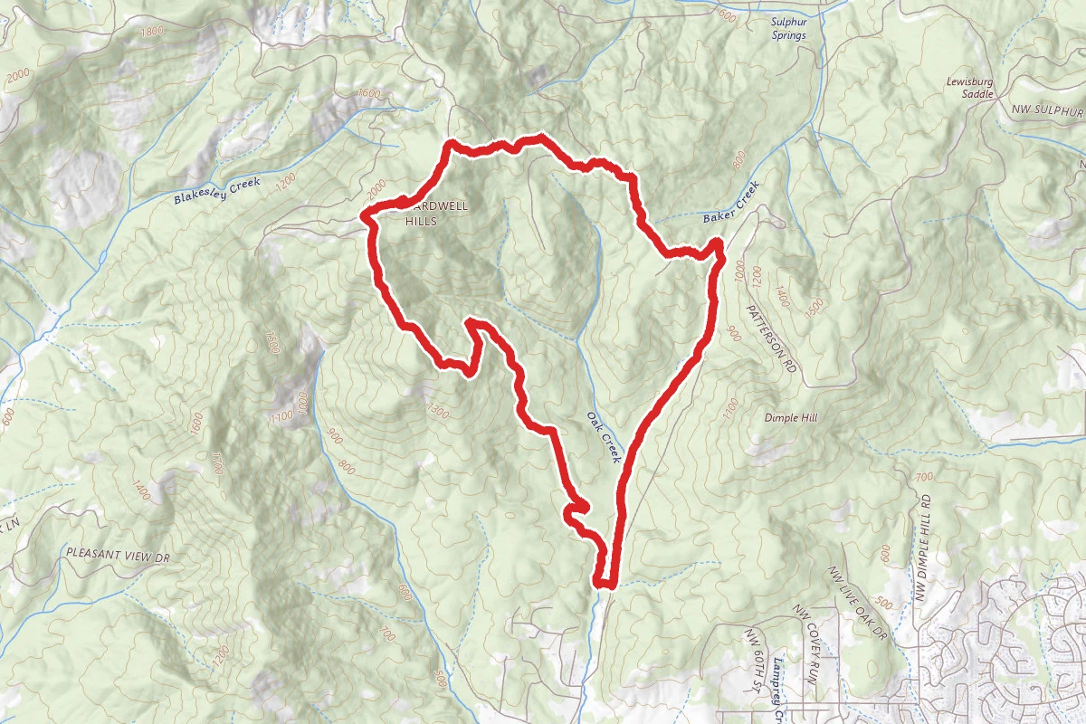 McCulloch Peak Loop