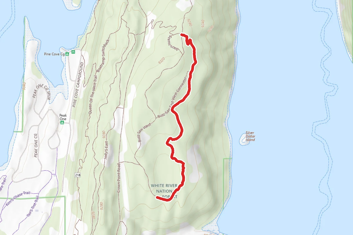 Buzz Saw East Trail