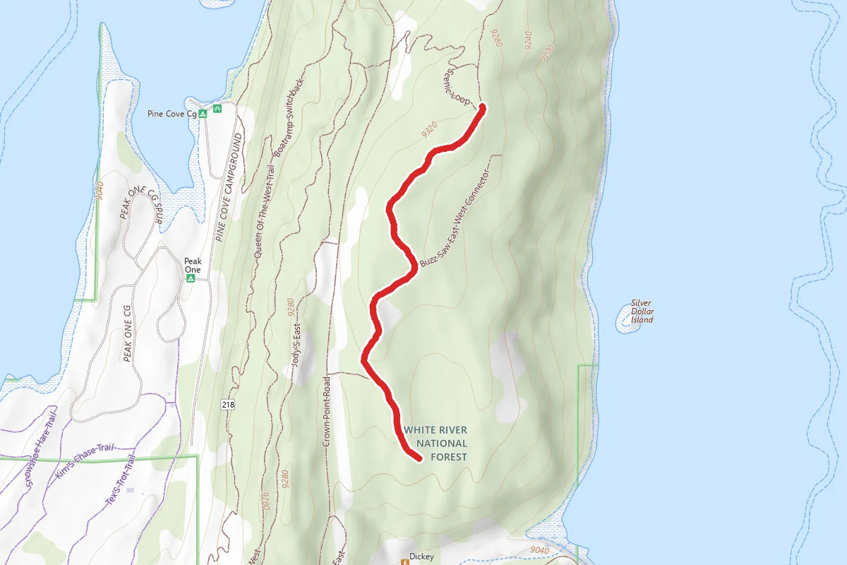 Buzz Saw East Trail