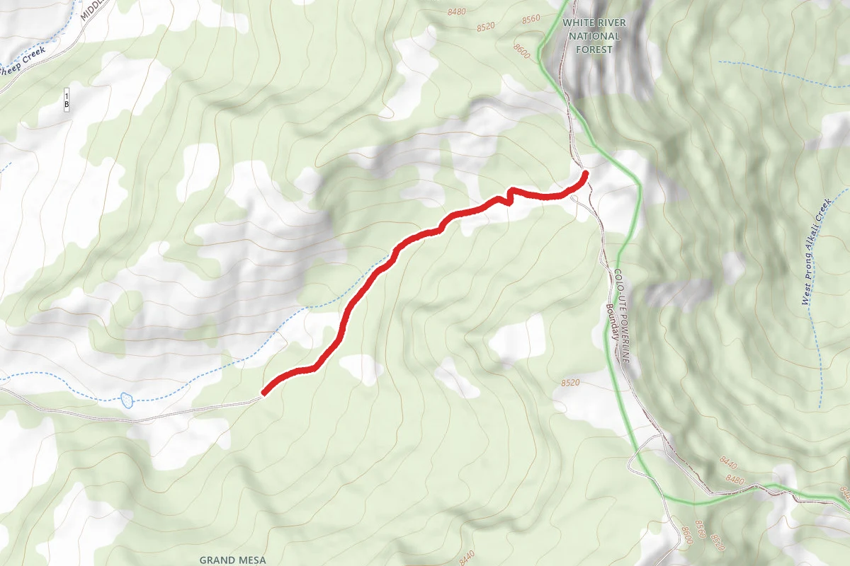 Boundary Cutoff Trail
