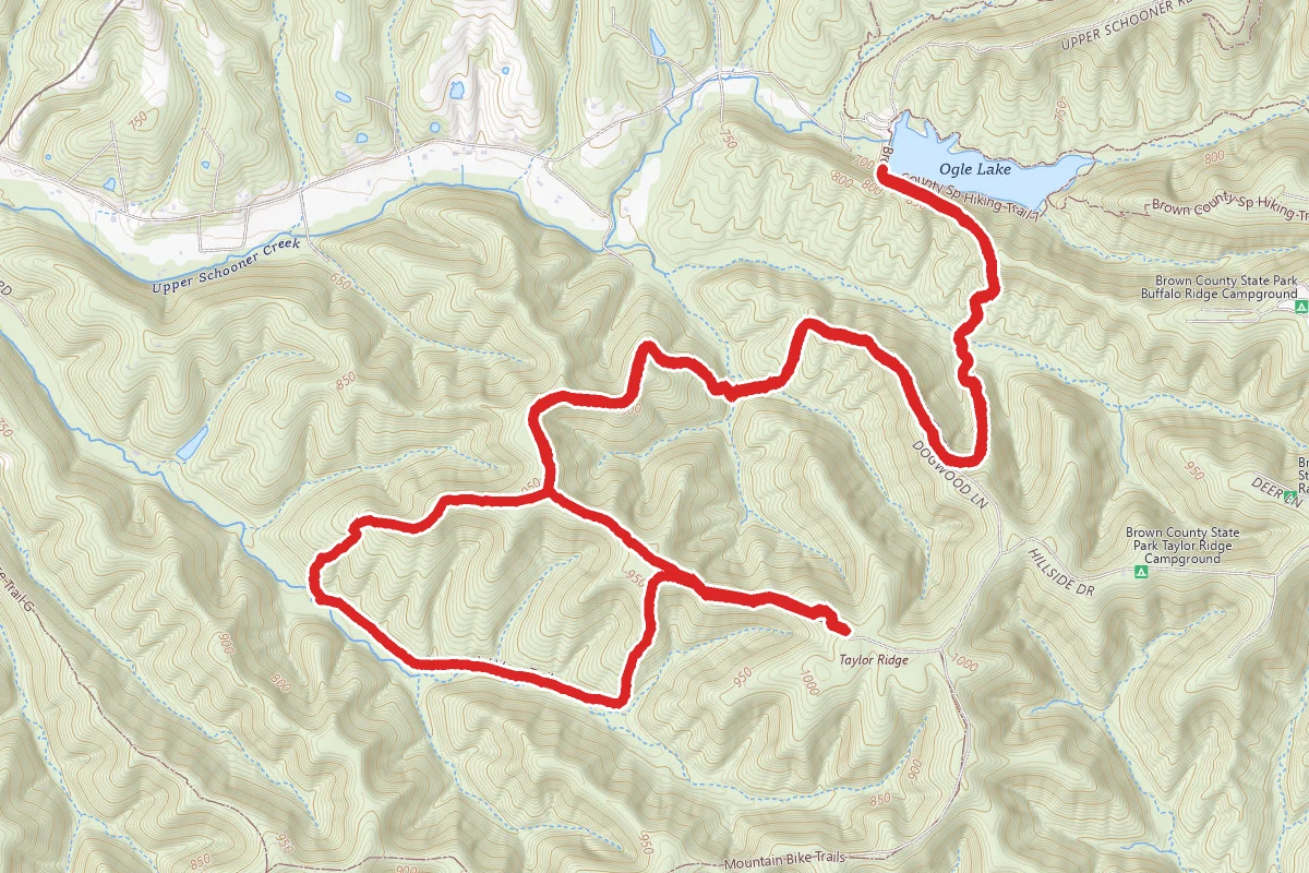 Brown County #9 Loop and Extension Trail