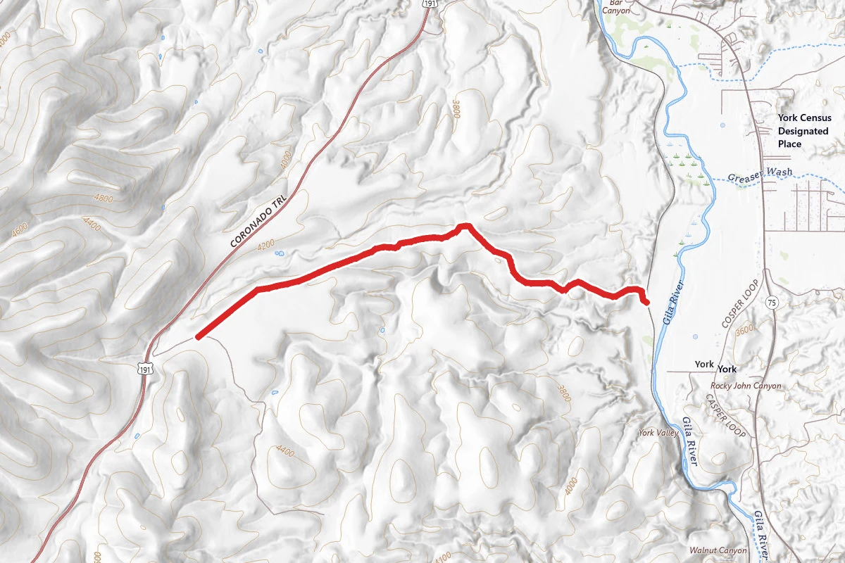 Tollhouse Canyon Trail