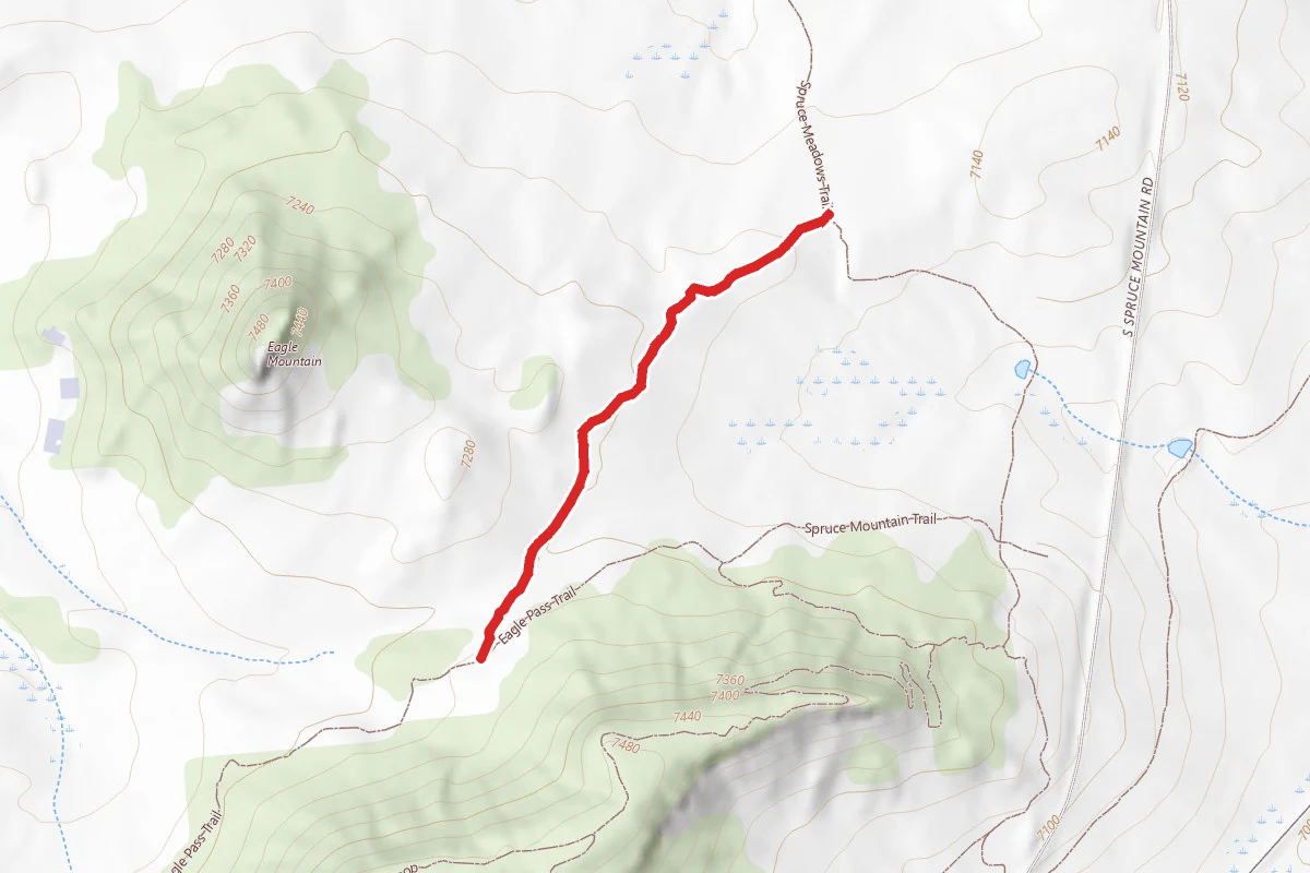 Eagle Pass Trail Shortcut