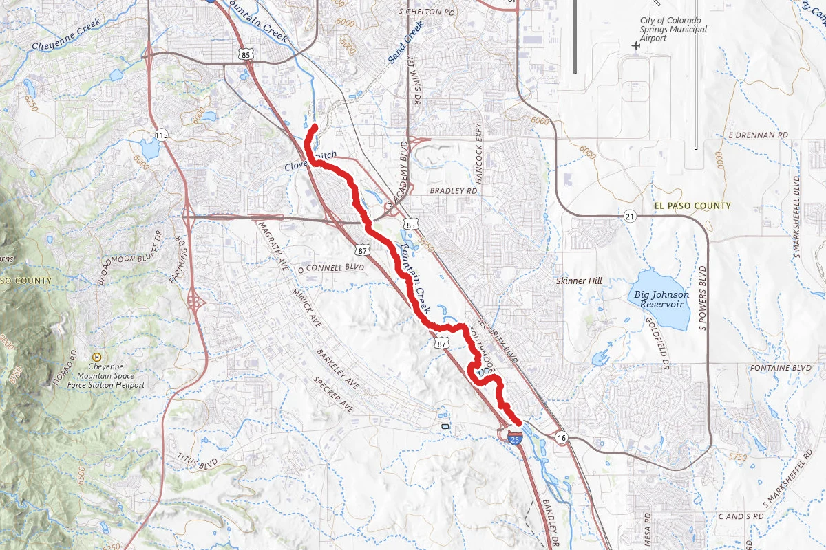 Fountain Creek Regional Trail