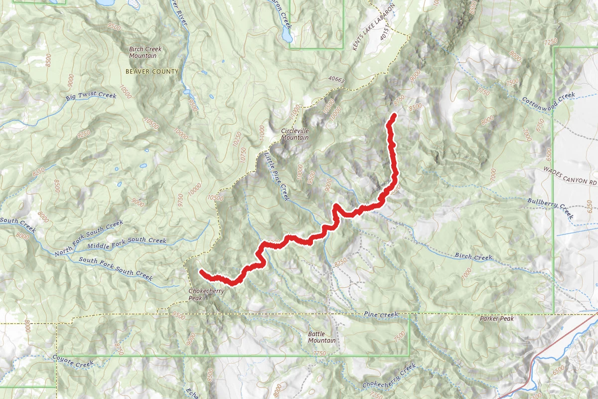 Wet Hollow - Wades Canyon