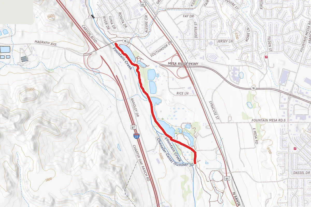 Fountain Creek Regional Trail