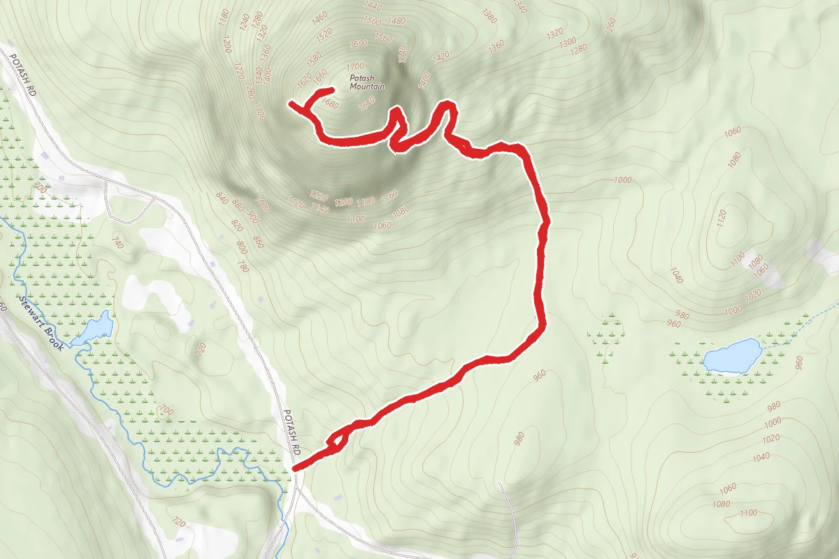 Potash Mountain Trail