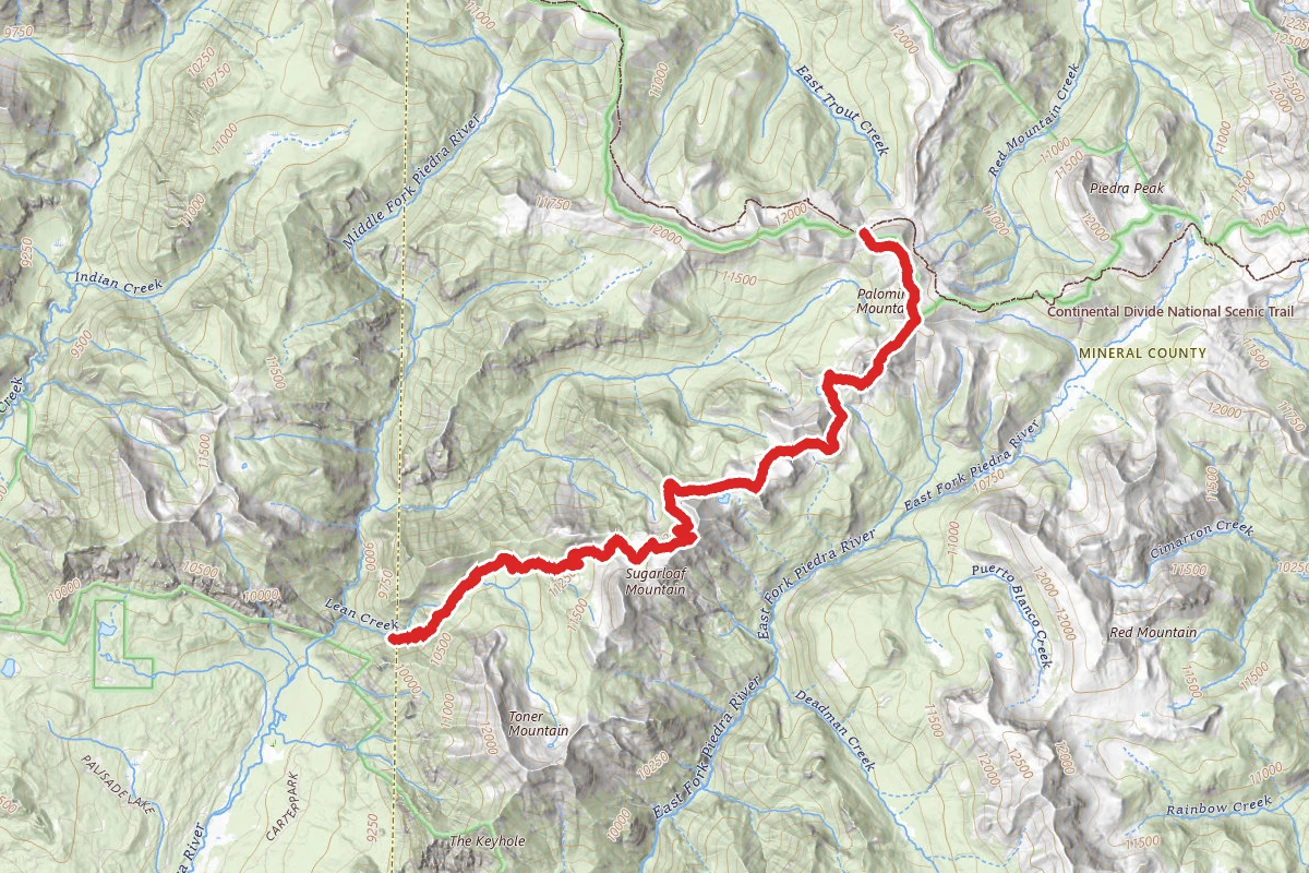 Middle Fork Trail