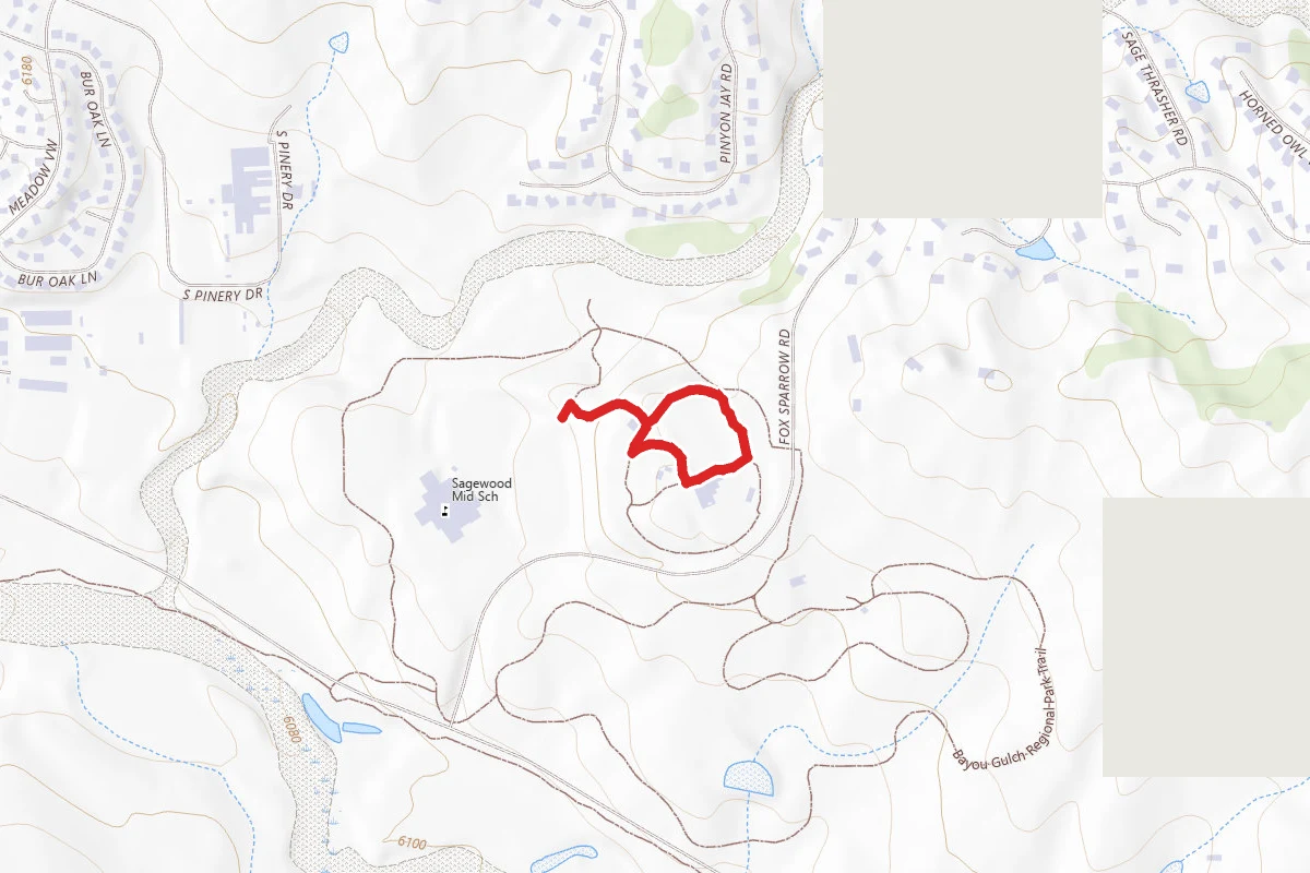 Bayou Gulch Regional Park Trail