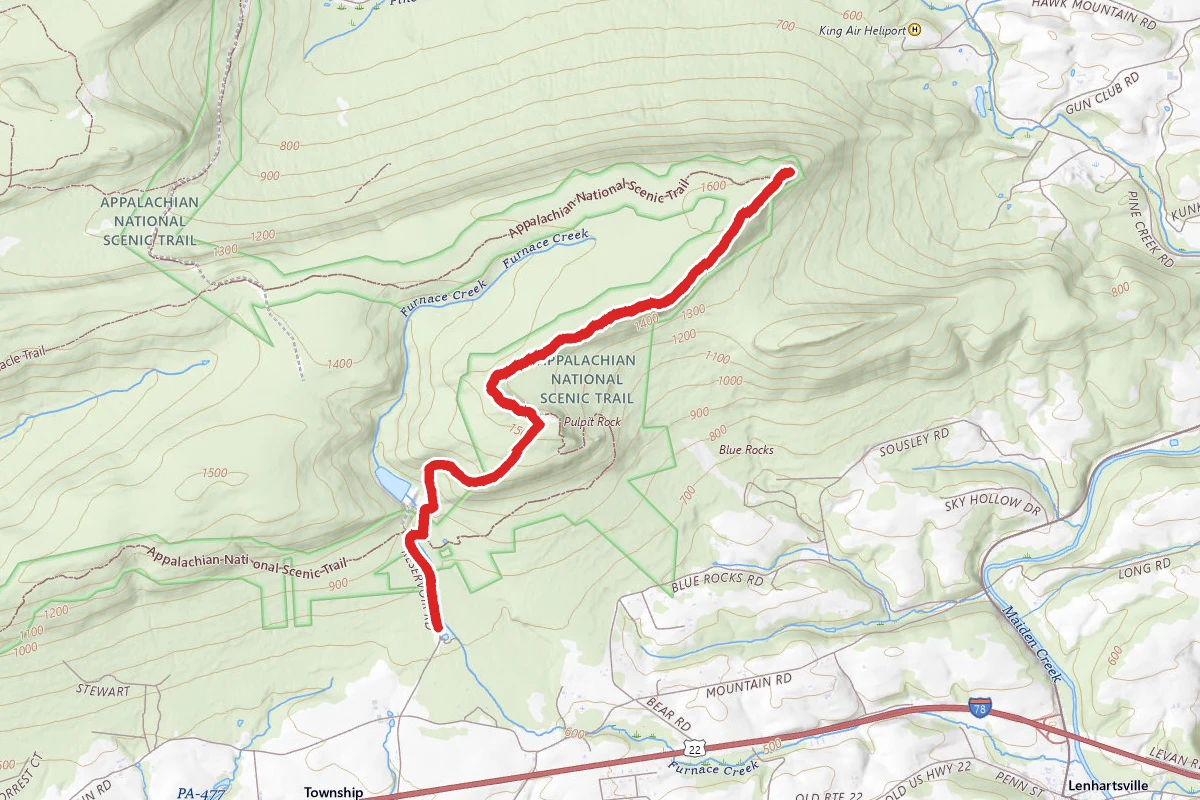 The Pinnacle Via Valley Rim Trail