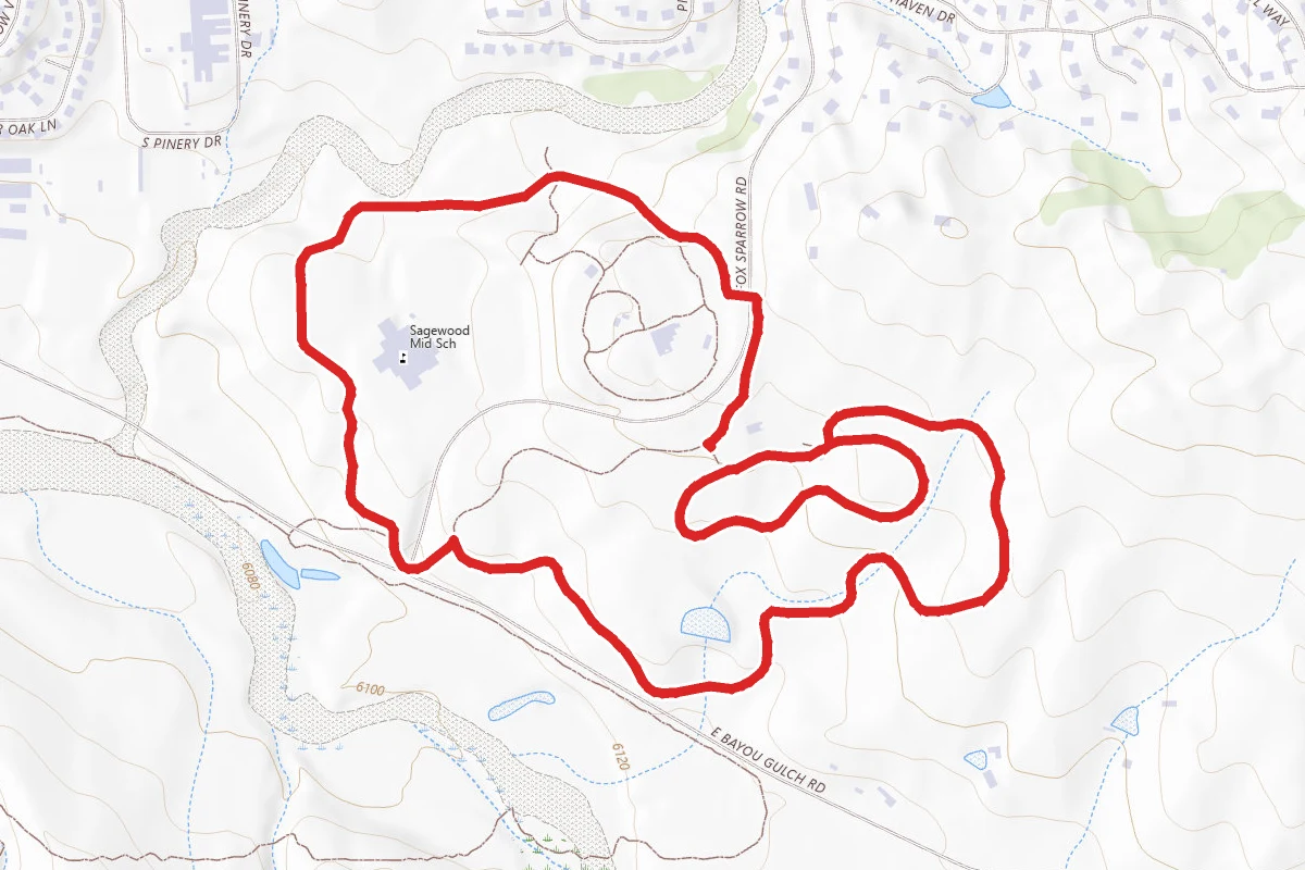 Bayou Gulch Regional Park Trail