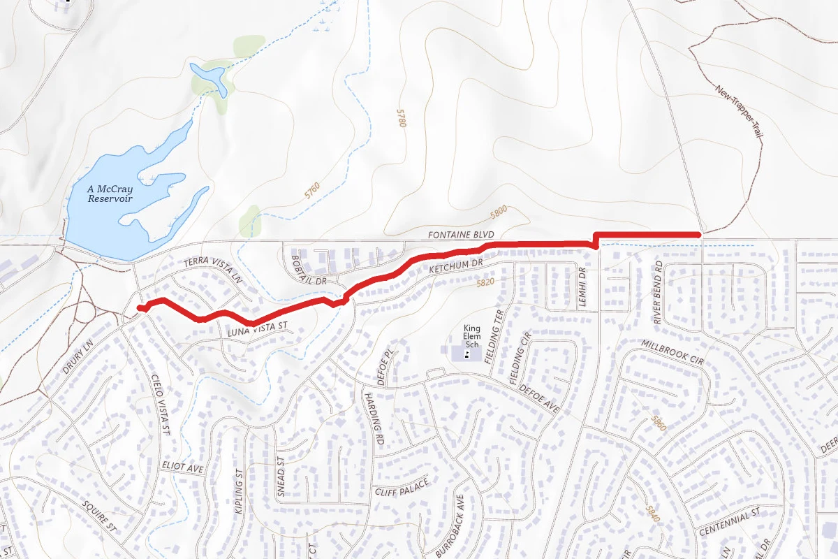 Crews Gulch Trail