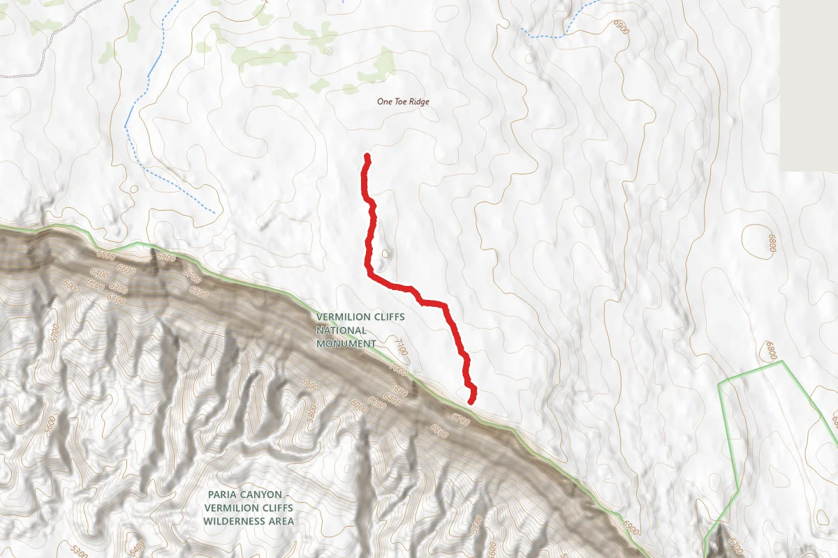 One Toe Ridge