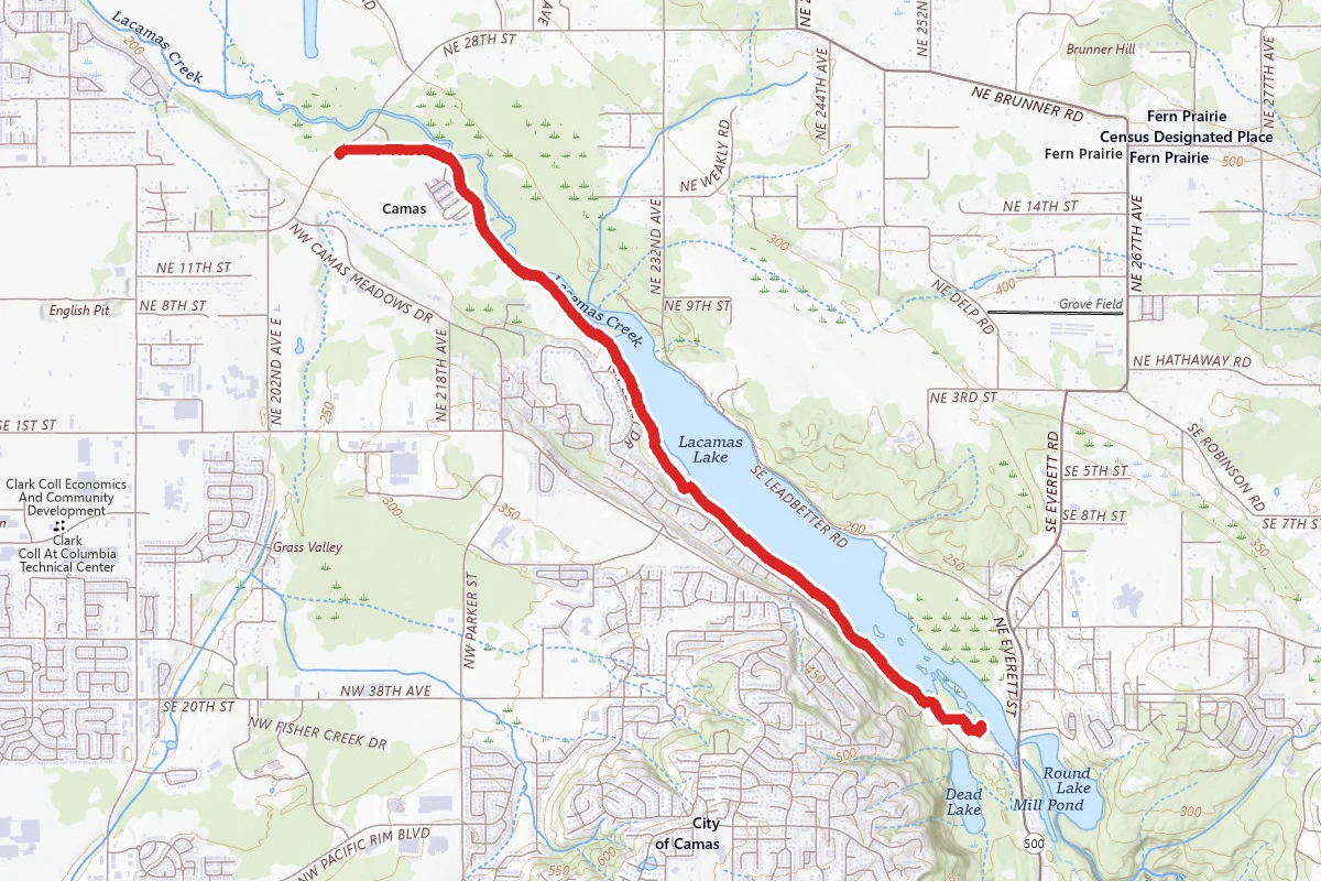 Lacamas Lake Heritage Trail