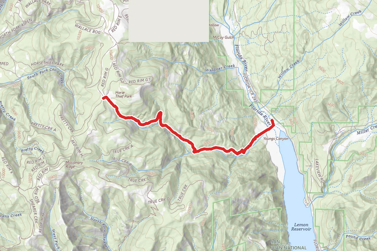 Youngs Canyon Trail