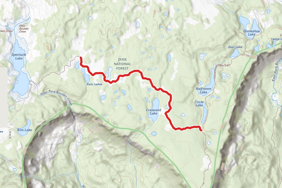 Trail Point - Spectacle Lake
