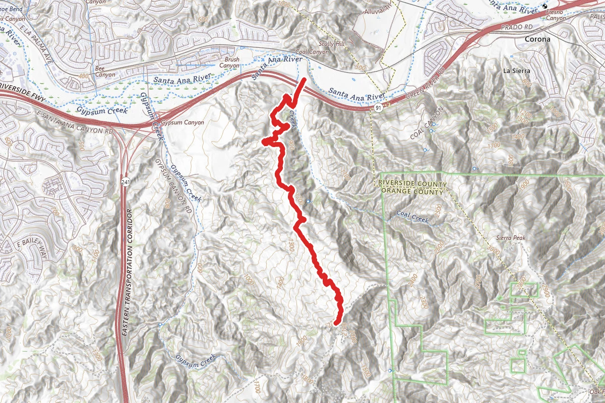 Coal Canyon Trail